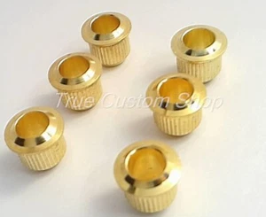 True Custom Shop® Vintage Größe 8,9 mm Gold Tuner Buchsen für Fender Strat Tele - Bild 1 von 5