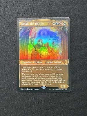 MTG FOIL Jodah, the Unifier Showcase Textured Foil  – Dominaria United 343 - Image 1 of 2