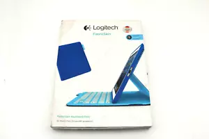Logitech Fabric Skin Hülle für IPad 2 3G und 4G Tastatur-Case mit Bluetooth NEU - Picture 1 of 6
