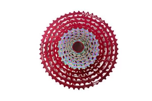 Casete de bicicleta de montaña KCNC 12 velocidades 9-52T para Sram Eagle XX1 X01 rojo - Imagen 1 de 6