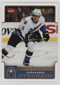 2006-07 Fleer Alex Ovechkin Alexander Ovechkin #195