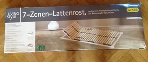 NEU ! Zwei 7 Zonen Lattenroste Lattenrahmen 28 Leisten Basic - Bild 1 von 4