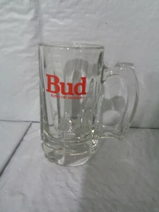 Bud - Budweiser - King Of Beers - Beer Stein / Mug - Picture 1 of 2