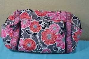 Vera Bradley Make a Change Baby Diaper Bag Tote Travel Bag Cheery Blossoms READ - Picture 1 of 18