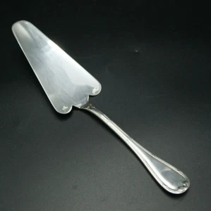 VINTAGE CHRISTOFLE RUBANS CROISES 1 PIE CAKE SERVER SILVERPLATED PARIS FRANCE - Picture 1 of 11