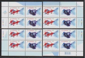2006 Canada SC# 2144a - Olympic Winter Games - Plate Blocks of 4 M-NH Lot # 3560 - Picture 1 of 1