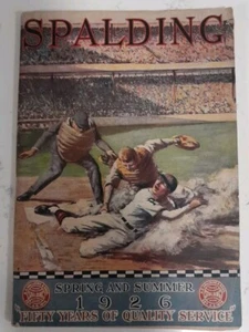 RARE 1926 AG SPALDING US SPORTS CATALOG BOOK GOLF BASEBALL CLOTHES PRICES  - Picture 1 of 5