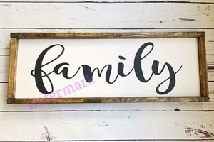 "FAMILIE" ZITAT WERBEFOTO - Bild 1 von 6