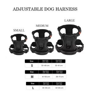 Dog Harness No Pull For Small Medium Large Dogs Anti Pull Strong And Adjustable - Picture 1 of 14
