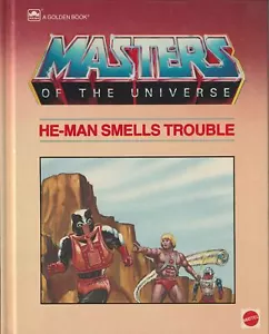 Goldene Bücher: He-Man riecht nach Problemen (MOTU, Mattel) - Bild 1 von 2