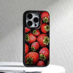 cute strawberry characters Tough Phone Case For Galaxy A15 A53 A54 A32 - Picture 1 of 205