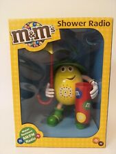 M&M’s Shower Radio AM/FM with toothbrush holder - as new  never removed from box