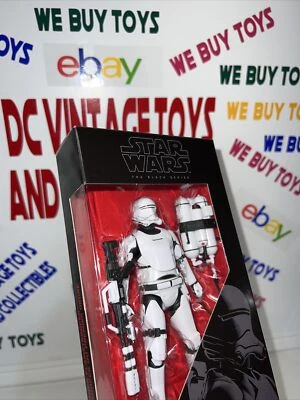 Star Wars The Black Series First Order Flametrooper Figure Set #16 New Sealed - Image 1 of 4