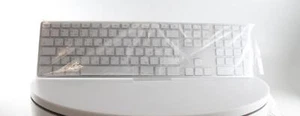 Apple A1243 Wired USB Aluminum Keyboard - Numeric Keypad - Russian (MB110RS/B) - Picture 1 of 2