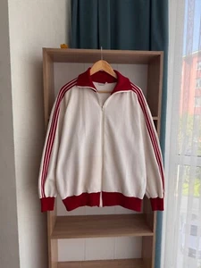 VTG Adidas Beige Streetwear Made in Yugoslavia Jacket - Picture 1 of 14