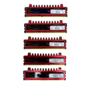 5x G.SKILL Ripjaws Ram 20 GB (4x4 GB) DDR3 1600 MHz RAM F3-12800CL9T-12GBRL - Foto 1 di 4