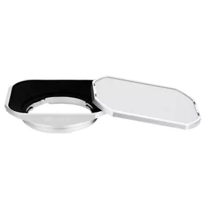 Paraluce quadrato in metallo per Fujifilm Fujinon XF 35mm 23mm F2 R WR come LH-XF35-2 - Foto 1 di 12