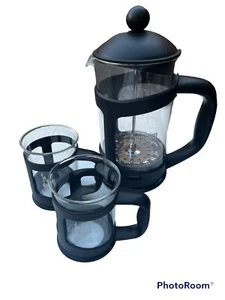 Set caffè Bialetti; pressa caffè e 2 tazze in scatola con istruzioni - Foto 1 di 8