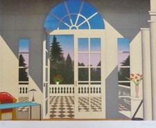 Fanch Ledan "Above Cannes" HAND SIGNED SERIGRAPH Limited Edition (Francois)