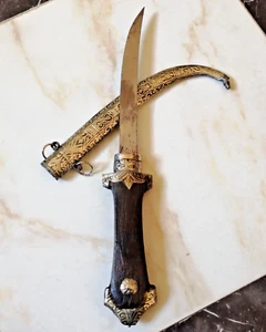 ANTIKES KHANJAR DOLCH MESSER JAMBIYA SCHWERTER ARABISCH KOUMMYA SEHR ATEMBERAUBEND - Bild 1 von 8