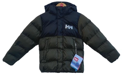 Helly Hansen Boy's Insulated Vision Puffy Jacket GREEN $190, Size: 8 - Image 1 of 4
