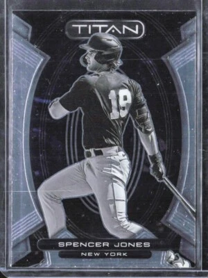 SPENCER JONES 2023 Panini CHRONICLES TITAN #9 [BASE]--NEW YORK YANKEES - Image 1 of 2