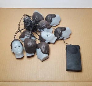 Michael Myers Heads Halloween Film Lichterkette 7,5' 10er Set - FUNKTIONIERT! LESEN! - Bild 1 von 20