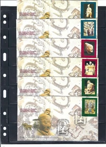 Terracotta Warriors FDC 1997 (individuales) - UNPA Cachet - (411A) - Imagen 1 de 1