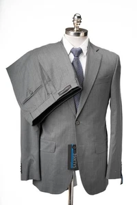 Traje JACK VICTOR Nueva York Gris Super 130's Performance Lana Elástica 38 R (EU 48) - Imagen 1 de 15