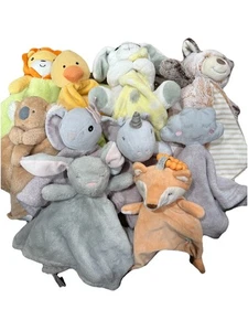 Baby Bear Lovey Snuggie Blankie Blanket Bundle Fox Bunny Lion Koala Puppy - Picture 1 of 7