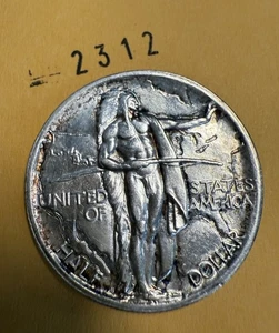 1926 Oregon Trail Commemorative Silver Half Dollar US 50c 90% Silver Coin Unc - Picture 1 of 13