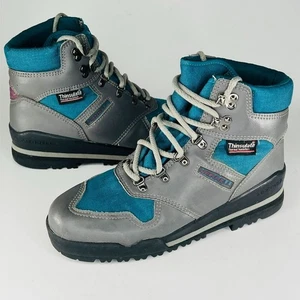 Merrell Air Cushion Thinsulate Mid Wanderschuhe Schuhe grau blau Damen 9 - Bild 1 von 16