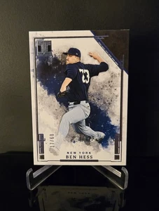 Tarjeta de béisbol #'ed/60 🔥 BEN HESS SP 2025 Panini impecable variación plateada #21 - Imagen 1 de 2