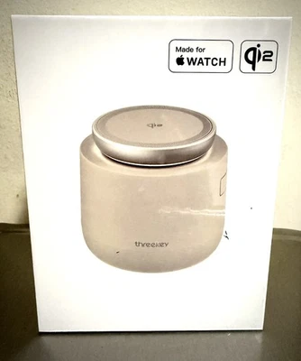 Certificado MFI por Apple, Estación de Carga Inalámbrica Magsafe 4 en 1, Qi2 15W Mag. - Imagen 1 de 4