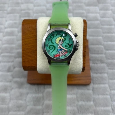 Relógio Roxy verde surfista menina Rx1752 nova bateria - Imagem 1 de 4
