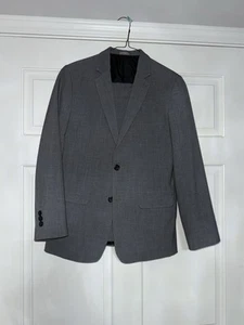 Van Huesen Size 16 Boys Gray 2 Pc. Dress Suit - Picture 1 of 7