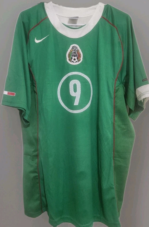 Редкая футболка Nike Mexico Джареда Боргетти домашний футбол размер XL - Изображение 1 из 4