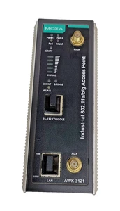 Moxa AWK-3121 AWK-3121-US REV 1.2.1 Wireless Ap/bridge Industrial 12-48Vdc - Picture 1 of 4
