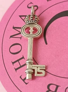 Thomas Sabo Original XL Rebel at heart Key mit Krone 4 cm Ösen Anhänger - Bild 1 von 3