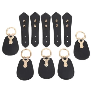 5 pares de hebillas de palanca de PU hebillas de cinturón de vestir broche accesorios para ropa - Imagen 1 de 12