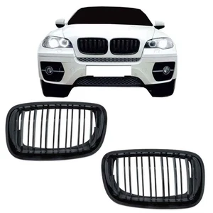 Sport Kühlergrill schwarz Performance Doppelsteg passend für BMW X5 E70 X6 E71 - Bild 1 von 5