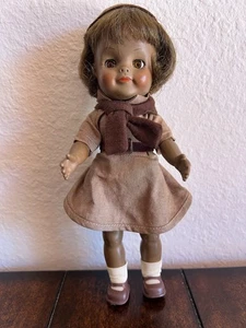 Effanbee Black Jr Girl Brownie Doll 1965 Vintage - Picture 1 of 7
