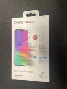NEW ZAGG InvisibleShield Glass Elite VisionGuard for Apple iPhone 14/13/13 Pro - Photo 1 sur 2