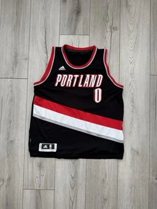 Mens Portland Trail Blazers Damian Lillard Basketball Jersey Adidas Mba Size XL - Picture 1 of 8