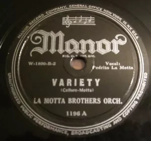 LA MOTTA BROTHERS 78 RPM MANOR Yo Never Get No Dollar Pedrito CALYPSO * LISTEN - Picture 1 of 4