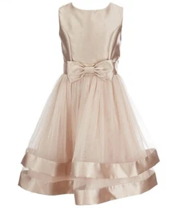 Speechless Girls Formal Dress Size 14 Beautiful Champagne - Picture 1 of 9