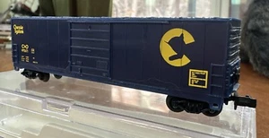 Bev-Bel N Scale RTR #10006 Evans 50’ Box Car Chesapeake & Ohio #495671 NIB NY - Picture 1 of 7