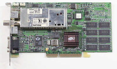AGP Videocard - ATI Rage 128 All-in-wonder - 16Mb - TESTED - Image 1 of 2