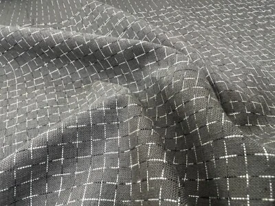 Dead stock kasuri fabric by the yard, Japanese cotton fabric,Moss-green color - Image 1 of 4