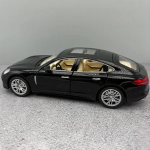 2016 Porsche Panamera-S - 4 Door Sports Sedan - 1:24 Diecast Model - Black - Picture 1 of 10
